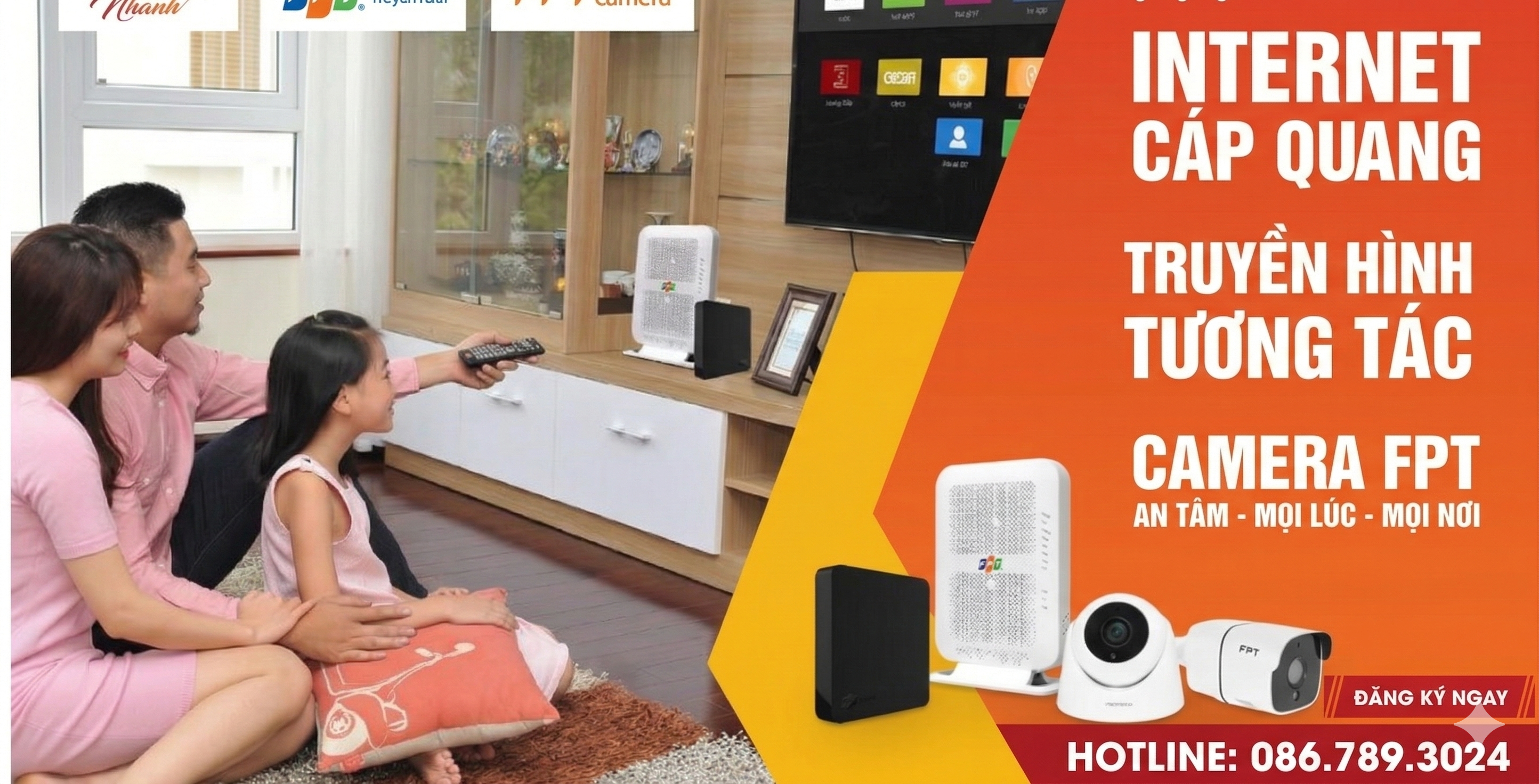 Lợi ích lắp đặt Internet FPT Gia đình